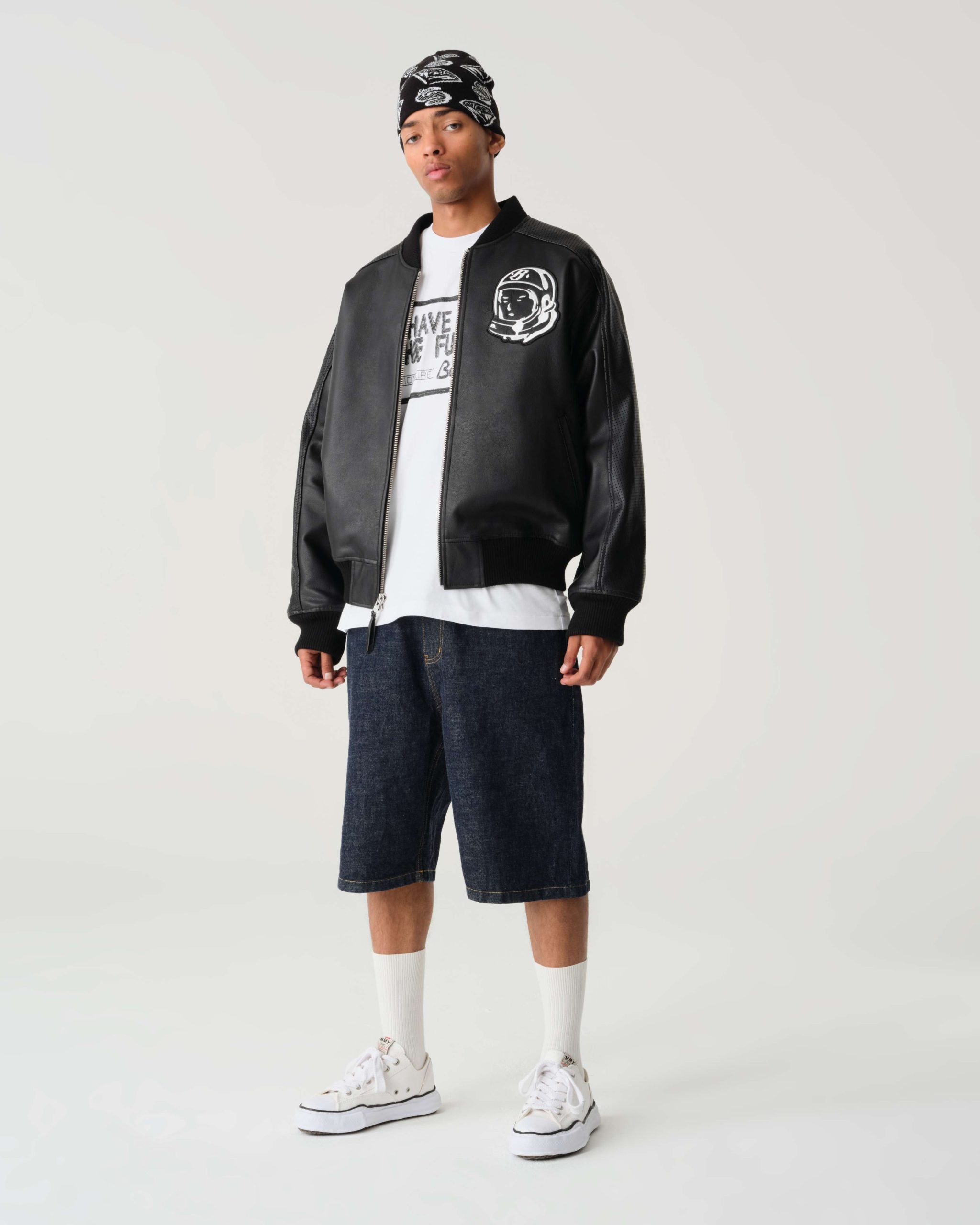 OG Astro Leather Bomber Jacket - Image 2