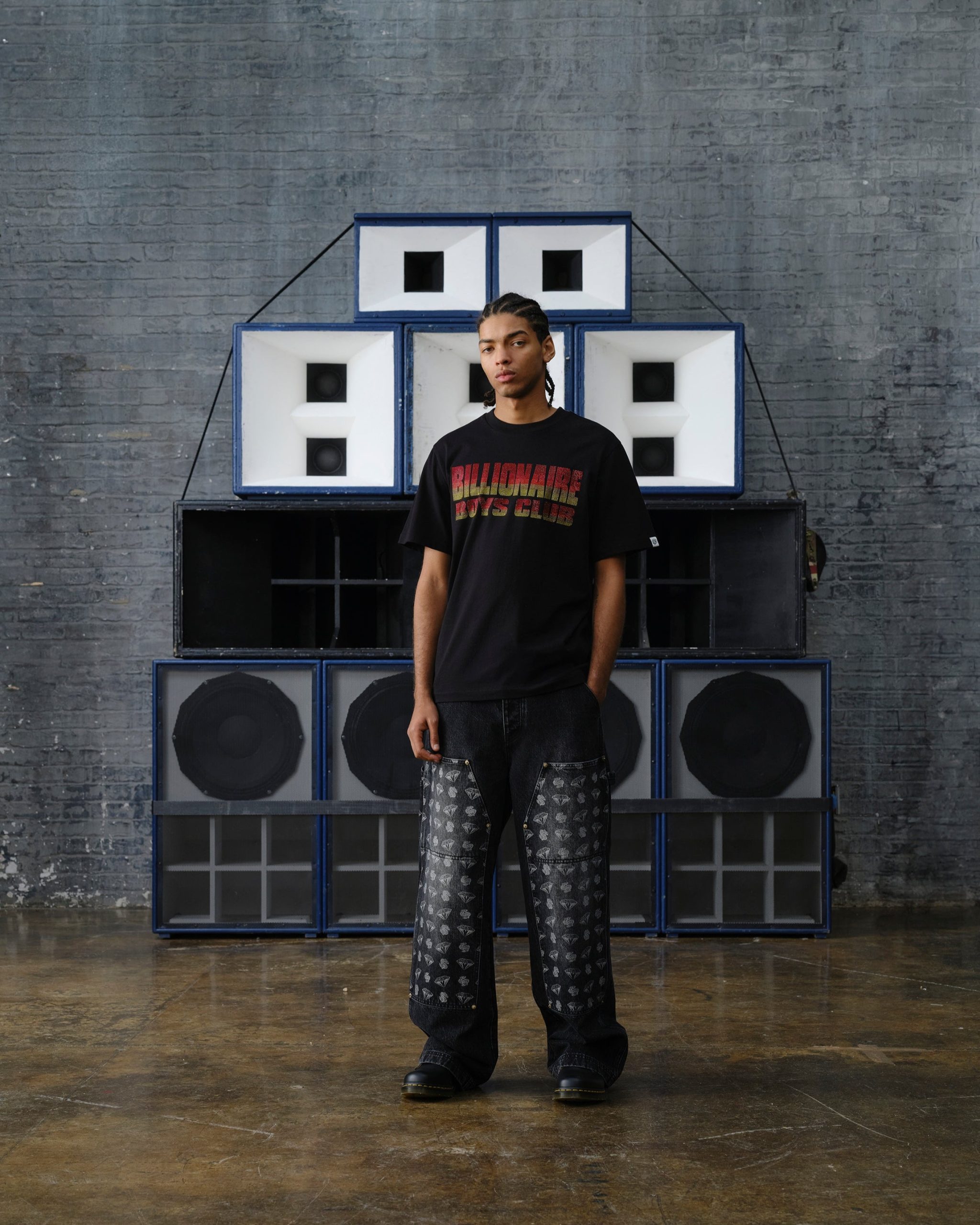 Diamonds & Dollars Denim Carpenter Pant - Image 2