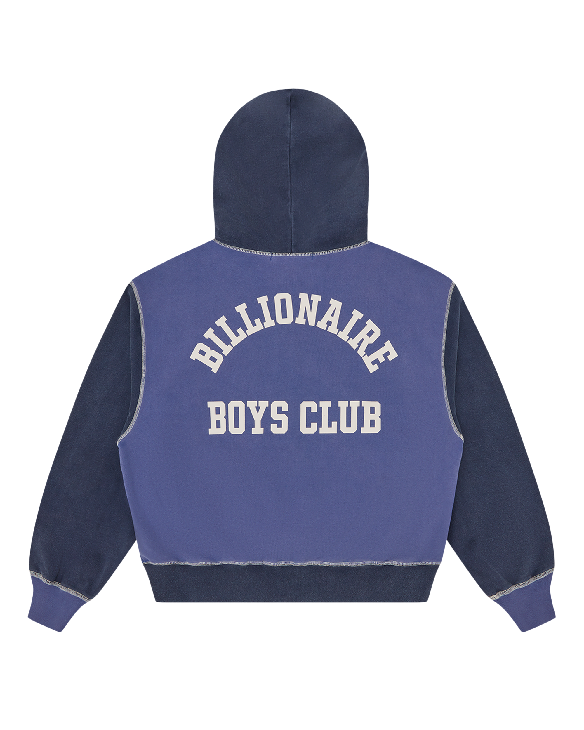 Indigo Oversized College Zip Through - Image 4