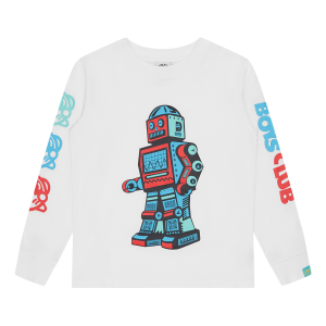 Kids Robot Long-Sleeve T-Shirt