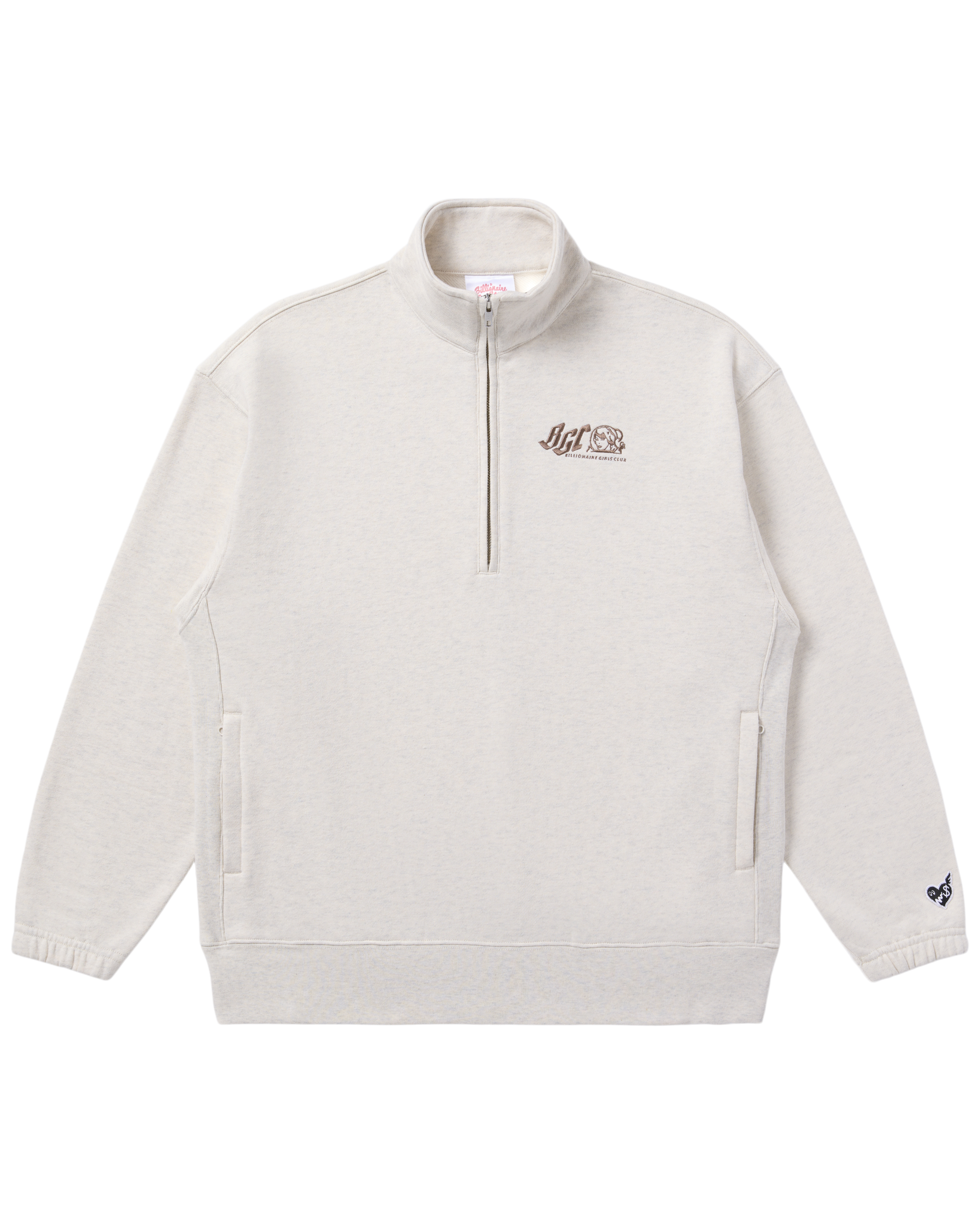 Womens Classic BGC Quarter Zip Sweatshirt