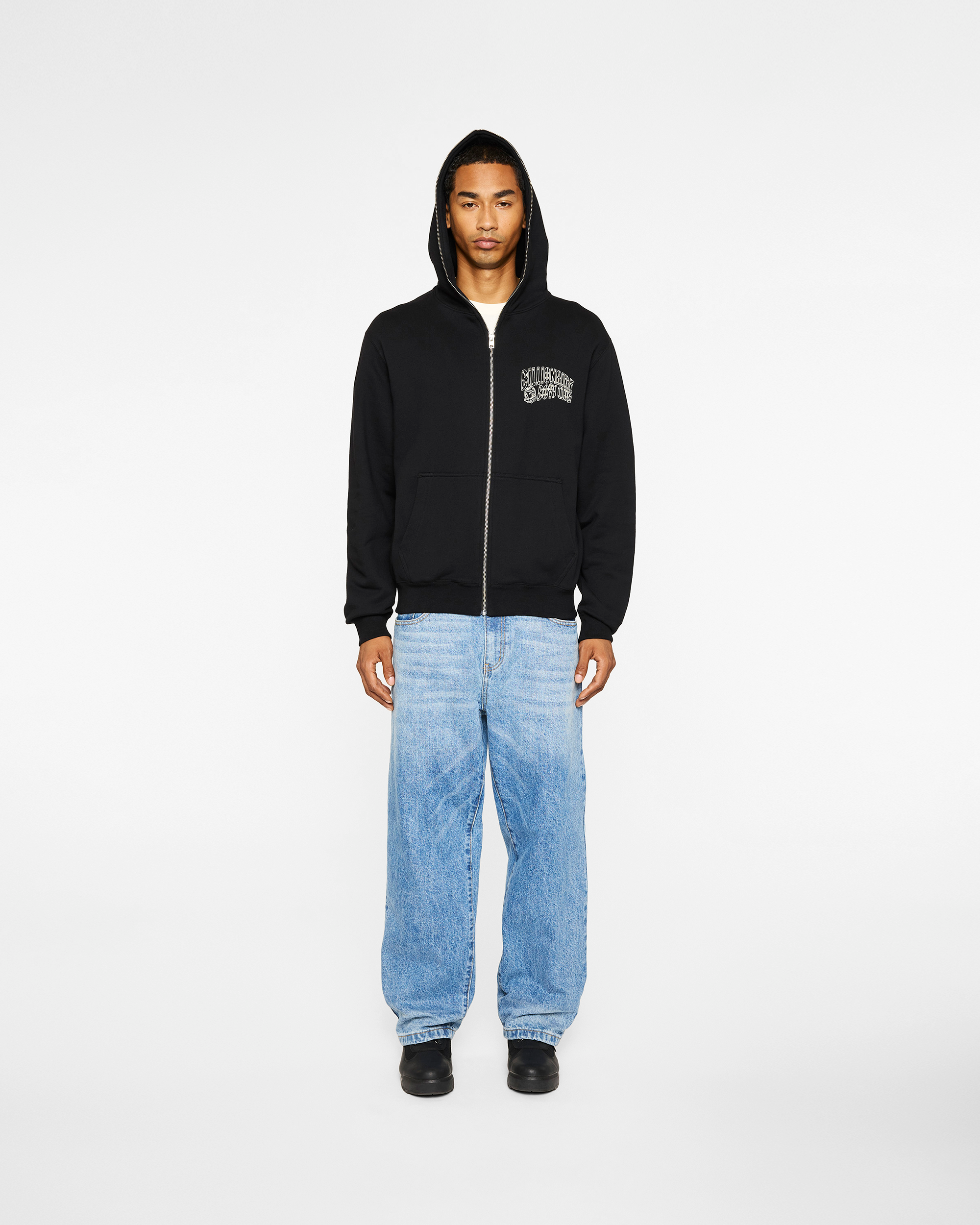 Small Curve Zip Hoodie - Image 3