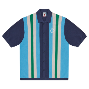 Collared Knitted Polo Shirt