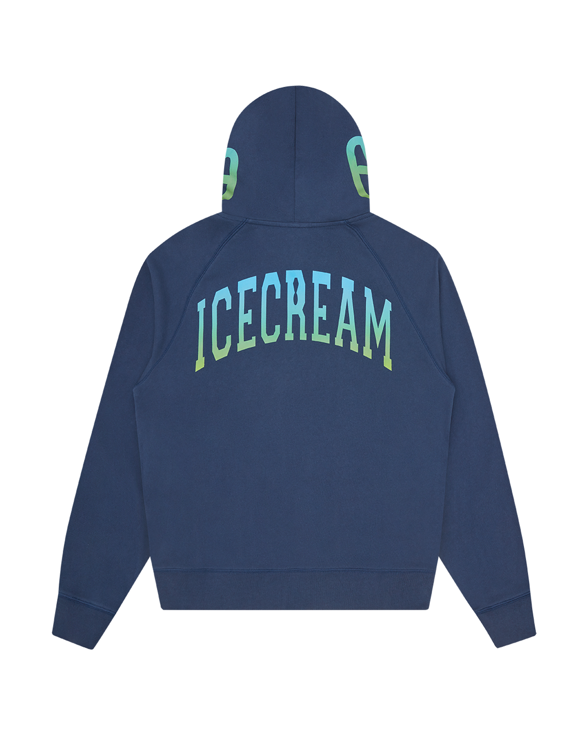 Gradient Smiley Zip Through Hood - Image 3