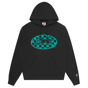 Checker Running Dog Popover Hood