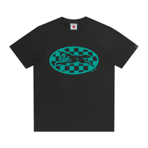 Checker Running Dog T-Shirt