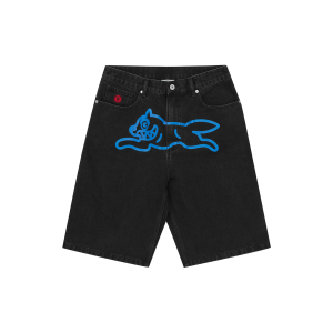 Running Dog Denim Shorts