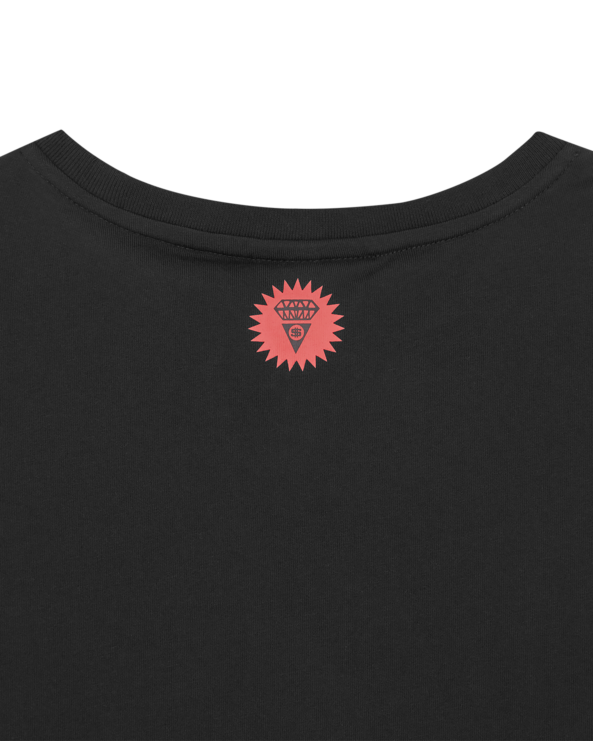 Womens Houndstooth Running Dog Baby Tee - Image 4