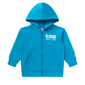 Kids Straight Font Zip Hoodie